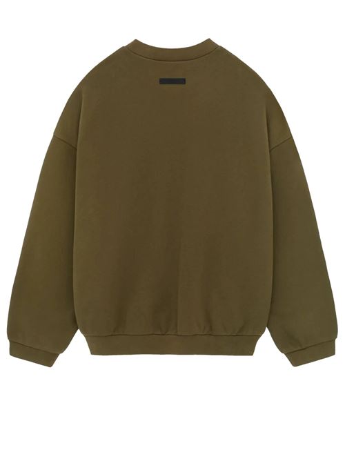 L'Essentials Fleece Crewneck oliva Fear of God | 192BT246264FOLIVE